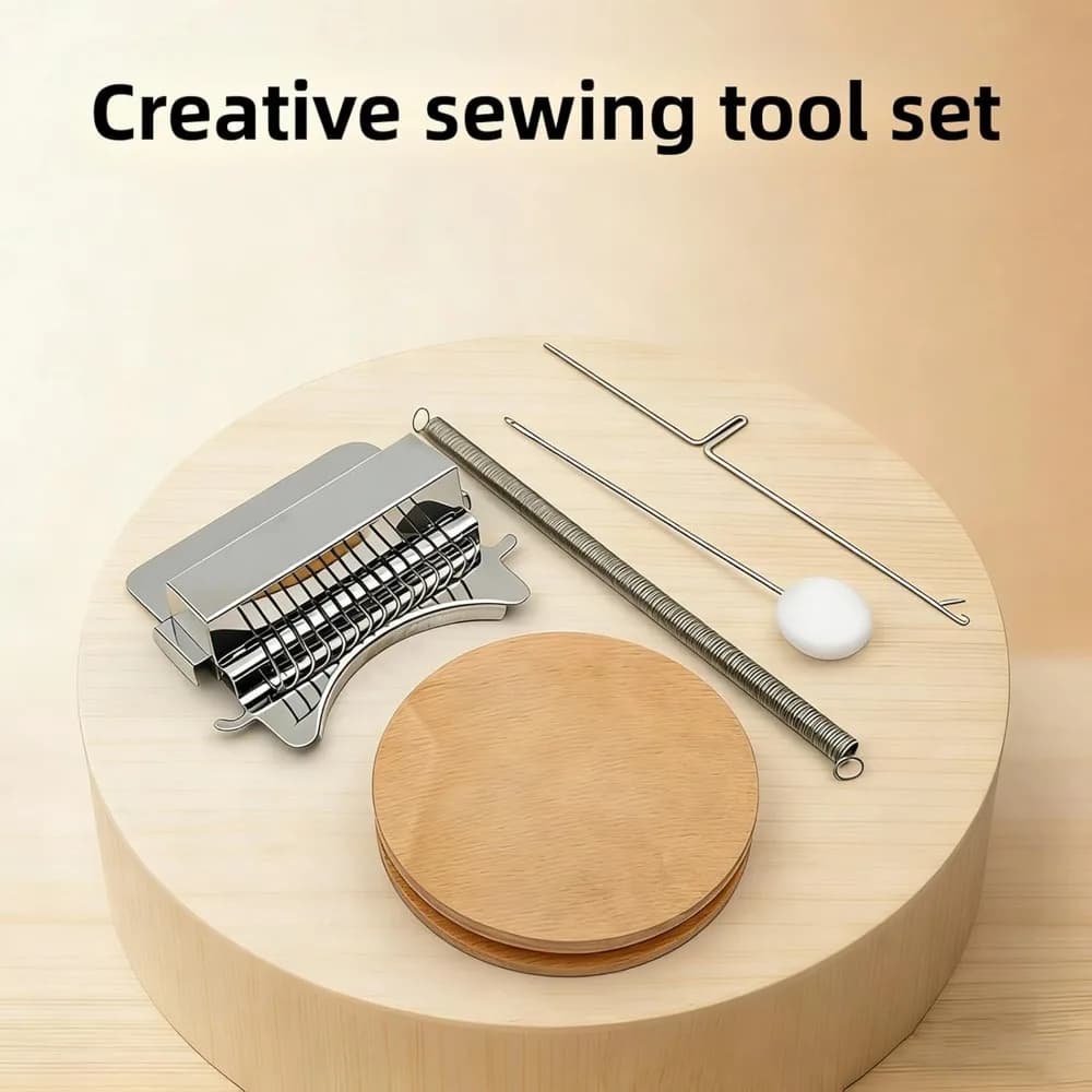 3pcs 12 Metal Crochet Hooks Darning Loom Stainless Steel Compact Design Weaving Repair Tool 12 Needle Small Speedweave