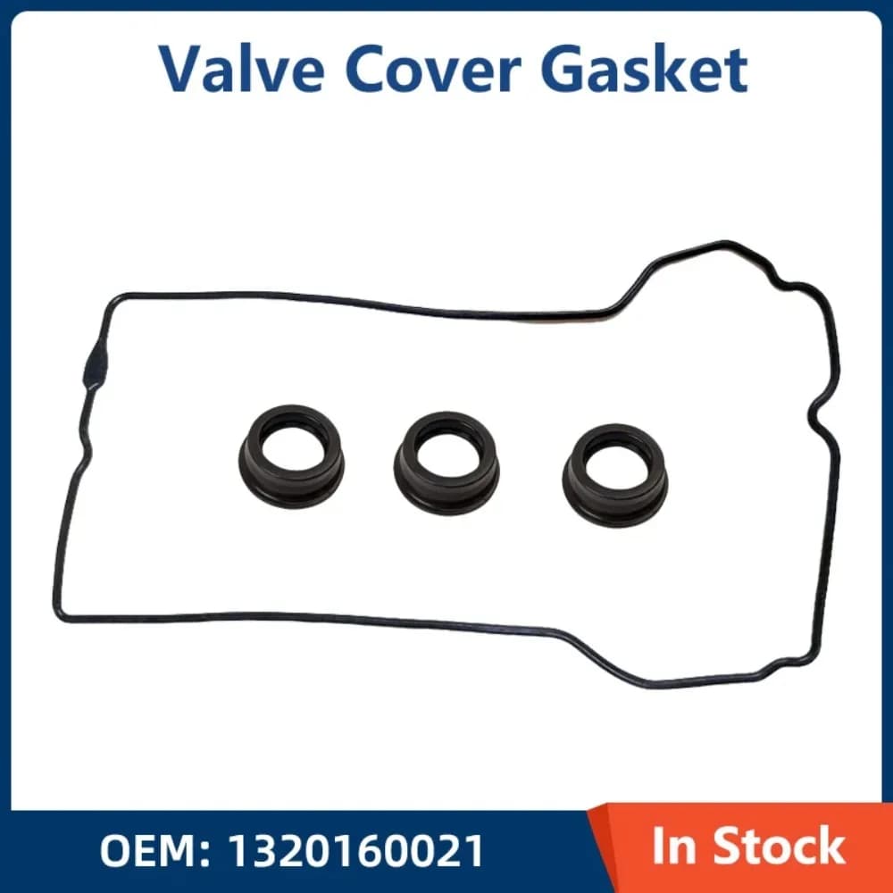 Engine Valve Cover Gasket With Spark Plug Seal Kit For SMART W451 FORTWO Cabrio Coupe 1.0 M132 1320160021 1320150080