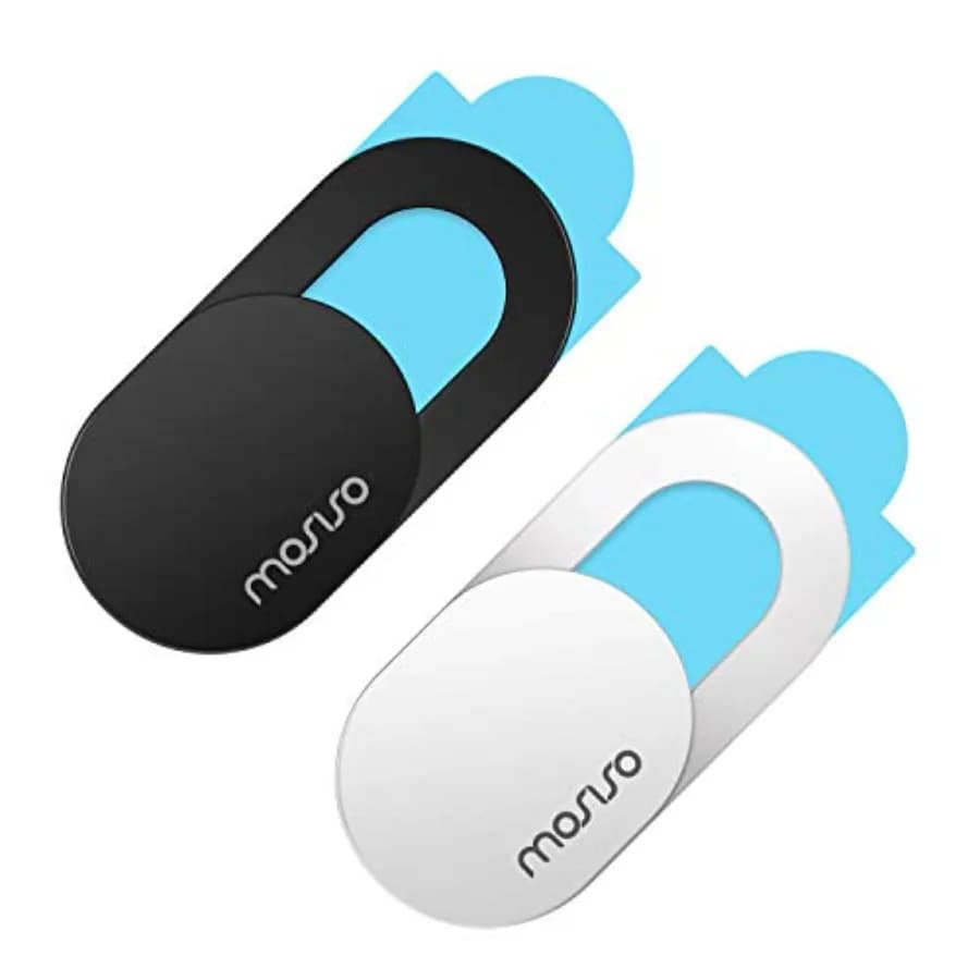 Copri Webcam Scorrevole, Blocco Scorrevole da 0,027 Pollici, Copri Obiettivo per Laptop, Adesivo Protettivo Compatibile con MacBook Air/Pro/T