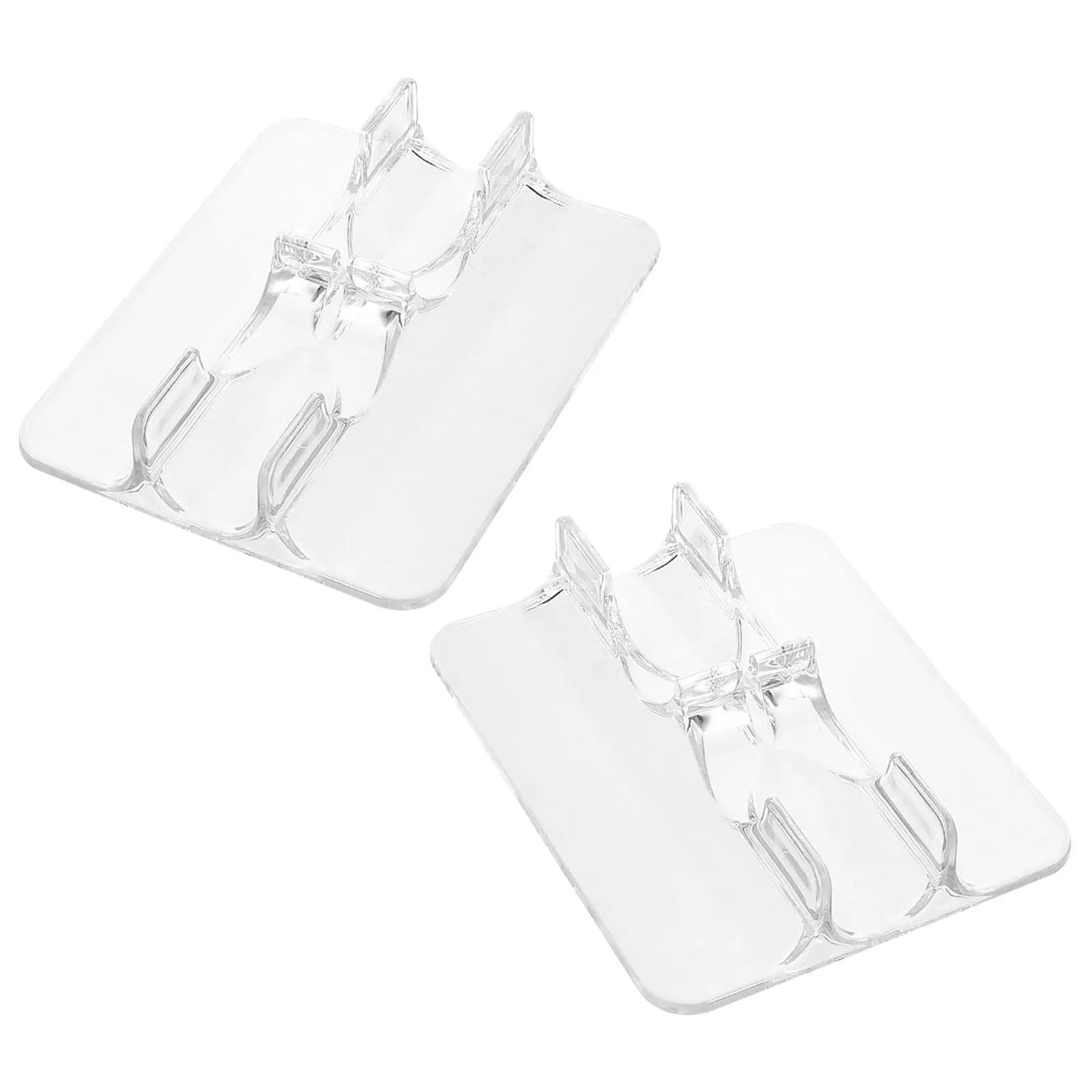 2 Pezzi Supporto Trasparente per Pattini a Rotelle, Espositore Stabile per Pattini in Linea, Porta Pattini da Ghiaccio, Scaffale Trasparente per Scarpe da Pattinaggio