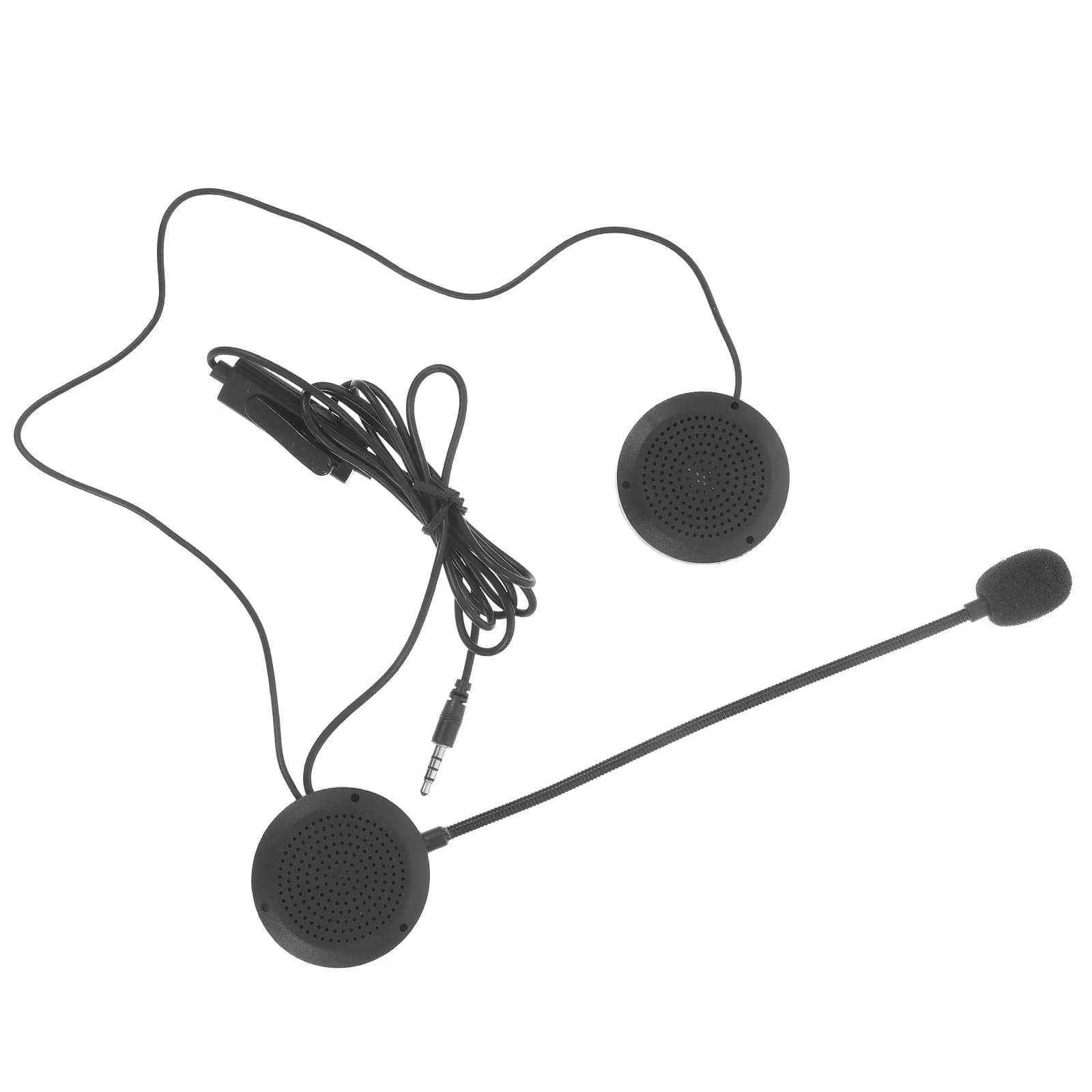 Motorcycle Headset Clear Audio Ergonomic Fit Voice Gaming Mic Motorcycle Earphone Intercom Headphones Headset