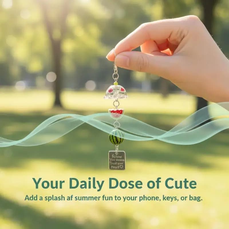 Wind Chime Pendant Keyring Novelty Cute Style for Phone Lanyard Personalized Bag Home Decor Unique Gift IdealGood Quality