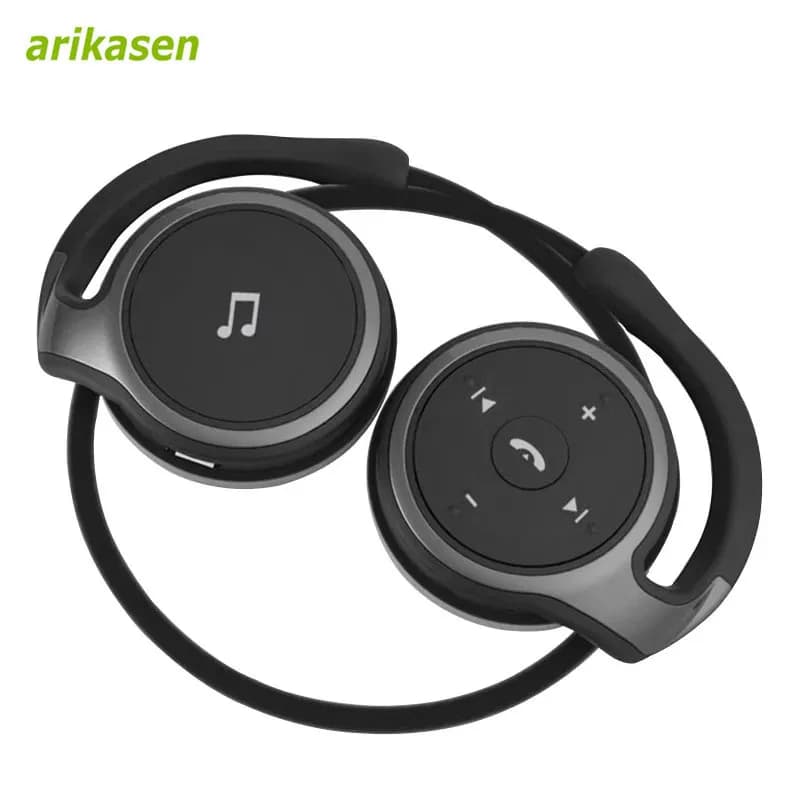 Auricolari Bluetooth Arikasen A6 On Ear Comodo cuffia wireless Microfono Bassi profondi Suono stereo 3D Auricolare Bluetooth 5.0