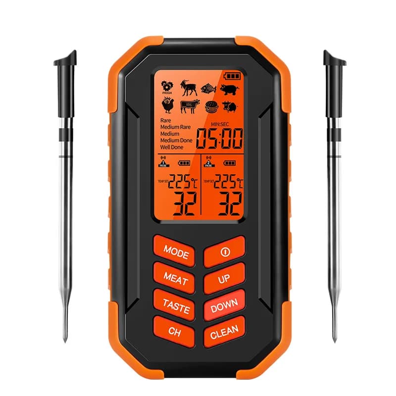 0-100 gradi digitale wireless bluetooth barbecue termometro igrometro intelligenza per strumenti di misurazione della cucina della carne