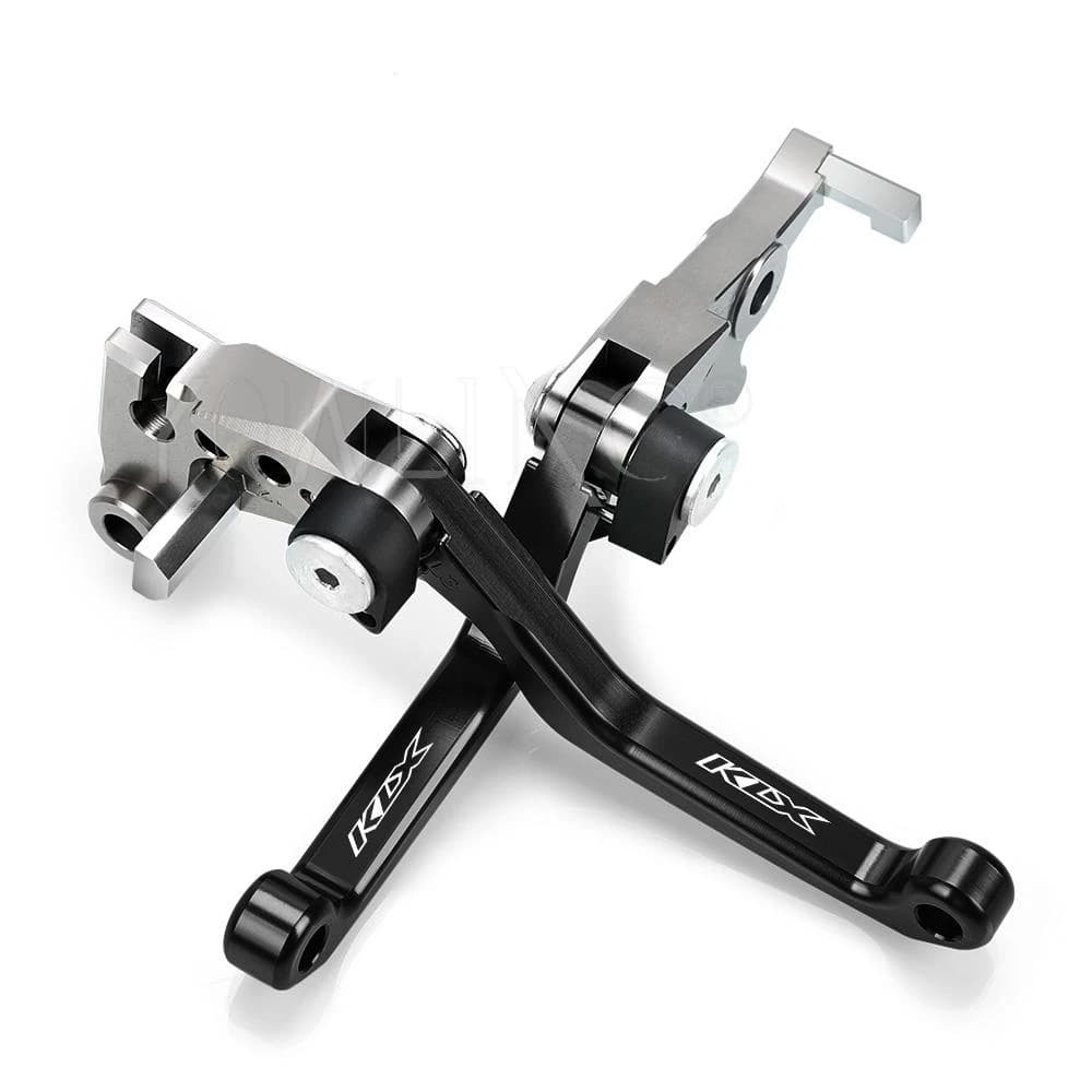 Black For Kawasaki KLX125 KLX150 KLX250 KLX230 KLX 125 150 S BF L 230 R 250 S SF CNC Dirt Bike Pivot Foldable Brake Clutch Lever