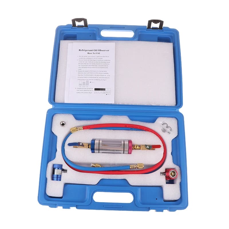Set di riempitivi per refrigerante ad aria automatica tipo di vuoto per Auto sostituzione del serbatoio dell'acqua accessori per strumenti di riparazione automatica