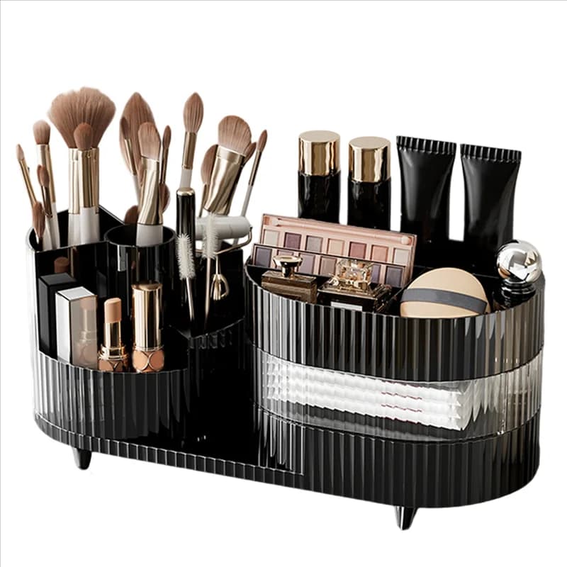 GYTB-Scomparto per ombretto e rossetto Scaffale per trucco Organizer Scomparto per ombretto e rossetto Misterioso nero