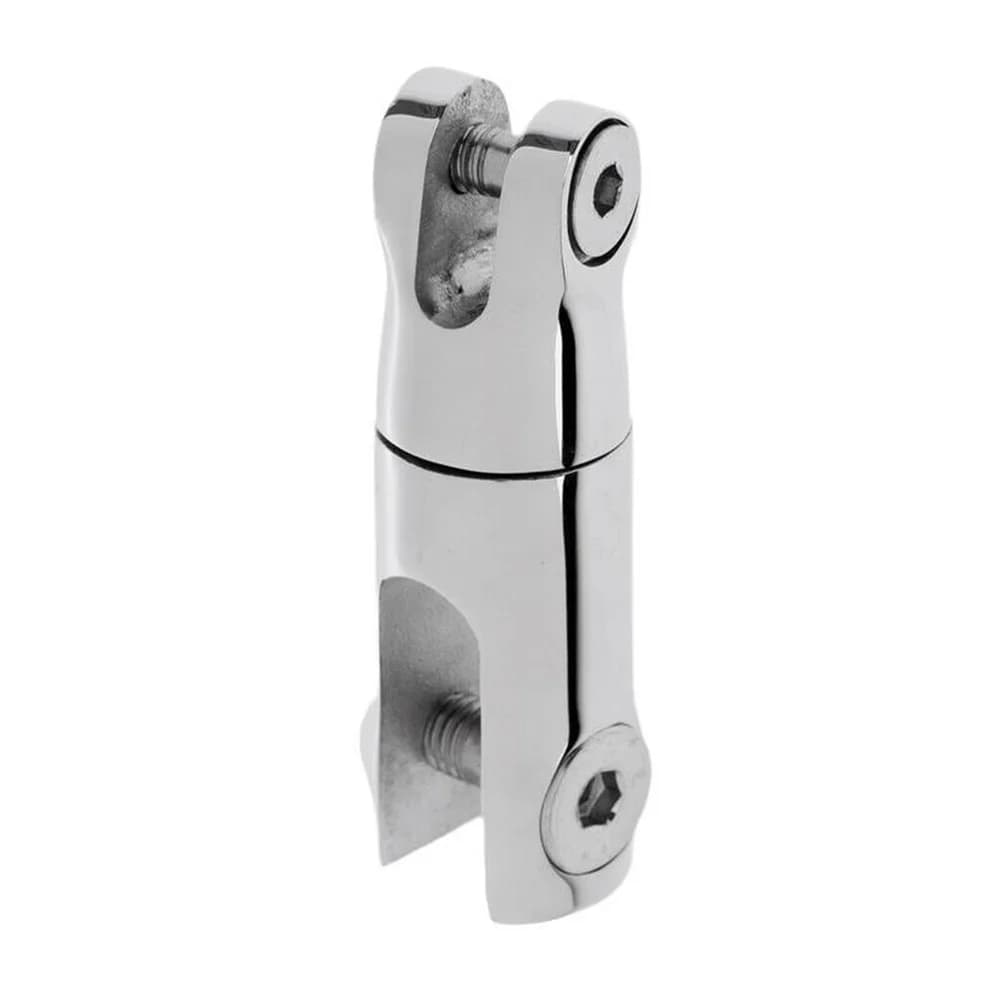 Connettore Ancoraggio Girevole in Acciaio Inox 316 per Attrezzature Nautiche, Progettato per Catene da 6-8mm e Resistenza di Grado Marino