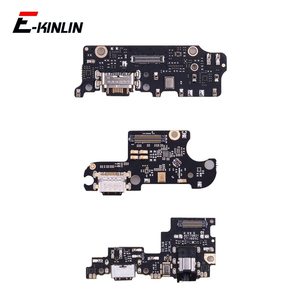 Caricabatterie Dock Porta di ricarica USB Spina Scheda Microfono Microfono Cavo flessibile per XiaoMi Mi 9T Pro 9 8 SE A3 A1 A2 Lite