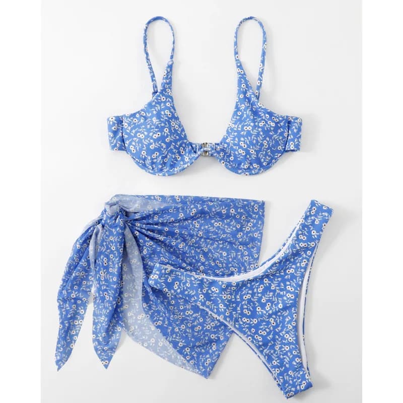 New print bikini sexy swimsuits woman swimsuits push up beach female swimsuits swimsuits Brazilian bikini set swimming pool