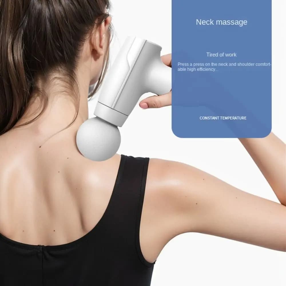 Electric massager for deep fabrics Mini electric massager for 3-level adjustable band Portable massager for deep fabrics