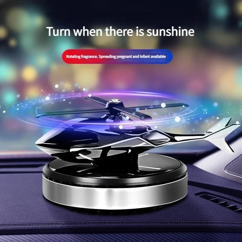 Deodorant for cars Solar Helicopter Styling Decorative aromatherapy Interior accessories for cars Diffuser of rotating perfume with propeller