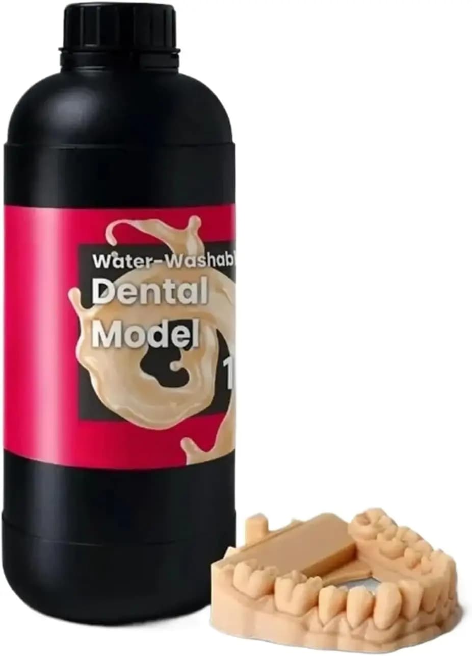 Resina per stampanti 3D Phrozen lavabile con acqua, 1 kg, per stampanti 3D a resina, LCD, UV 405nm.
