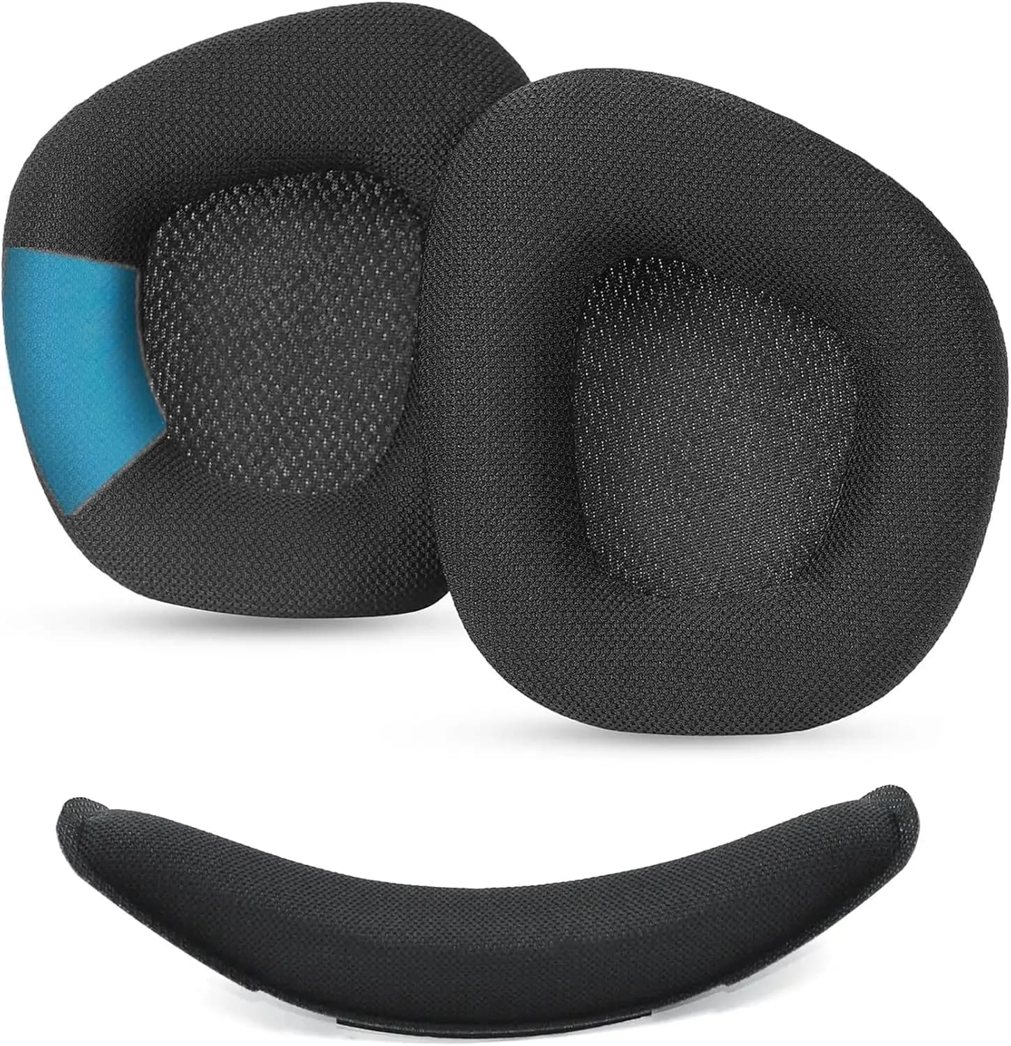 Replacement Ear Cushion Headband Ear Cups Compatible with Corsair Void & Corsair Void Pro Wired & Wireless Gaming Headsets 7.1