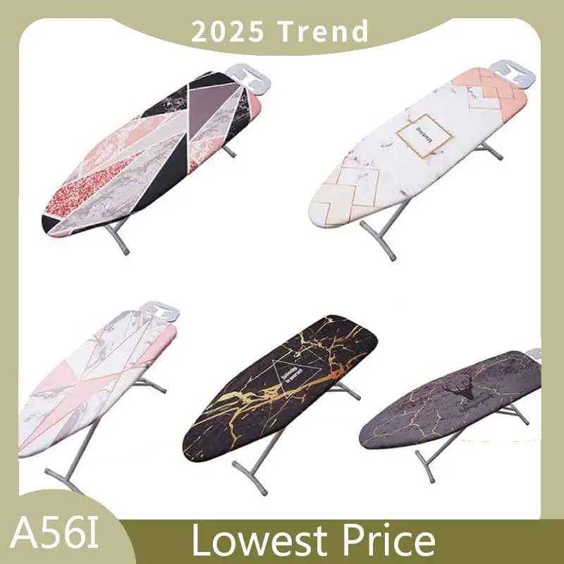 ABDD 140X49 cm Tessuto Marmorizzazione Ferro da stiro Copertura Protettiva Pressa Ferro Pieghevole Per Stiratura Panno Guard Proteggi Indumento delicato