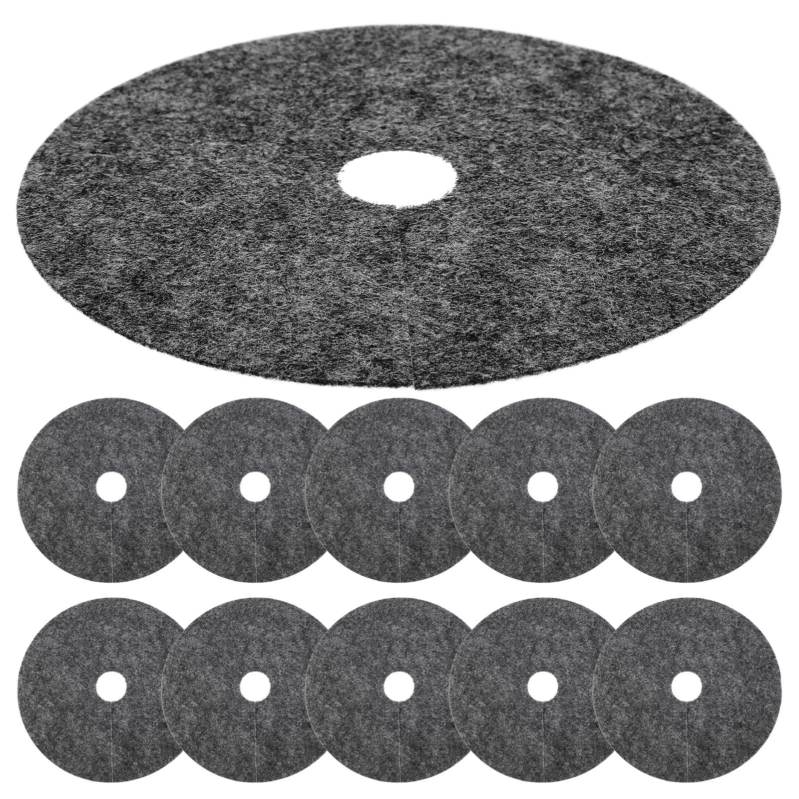 20Pcs Landscape Fabric Grass Control Ground Cover Non-Woven for Yards Orchards Paths Planting Beds Outdoor Weed Barrier Ruderal