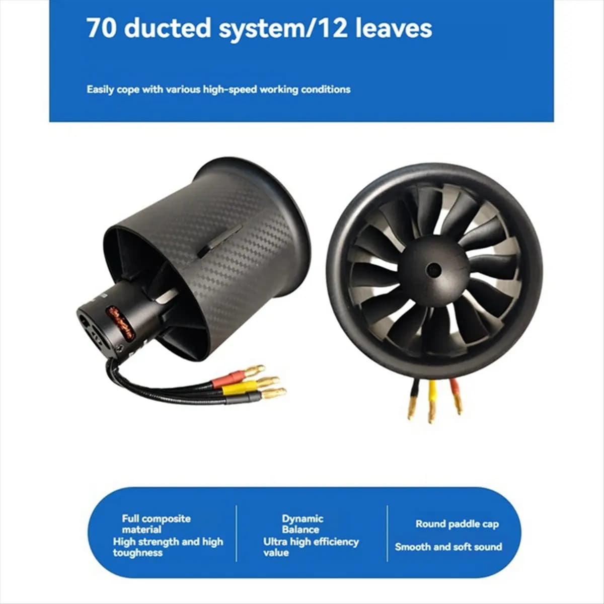 Ventilatore Violento A62Z ad Alta Potenza, Asciugacapelli Senza Spazzole, Ventilatore Turbo Portatile, Soffiatore Elettrico per Batteria Makita
