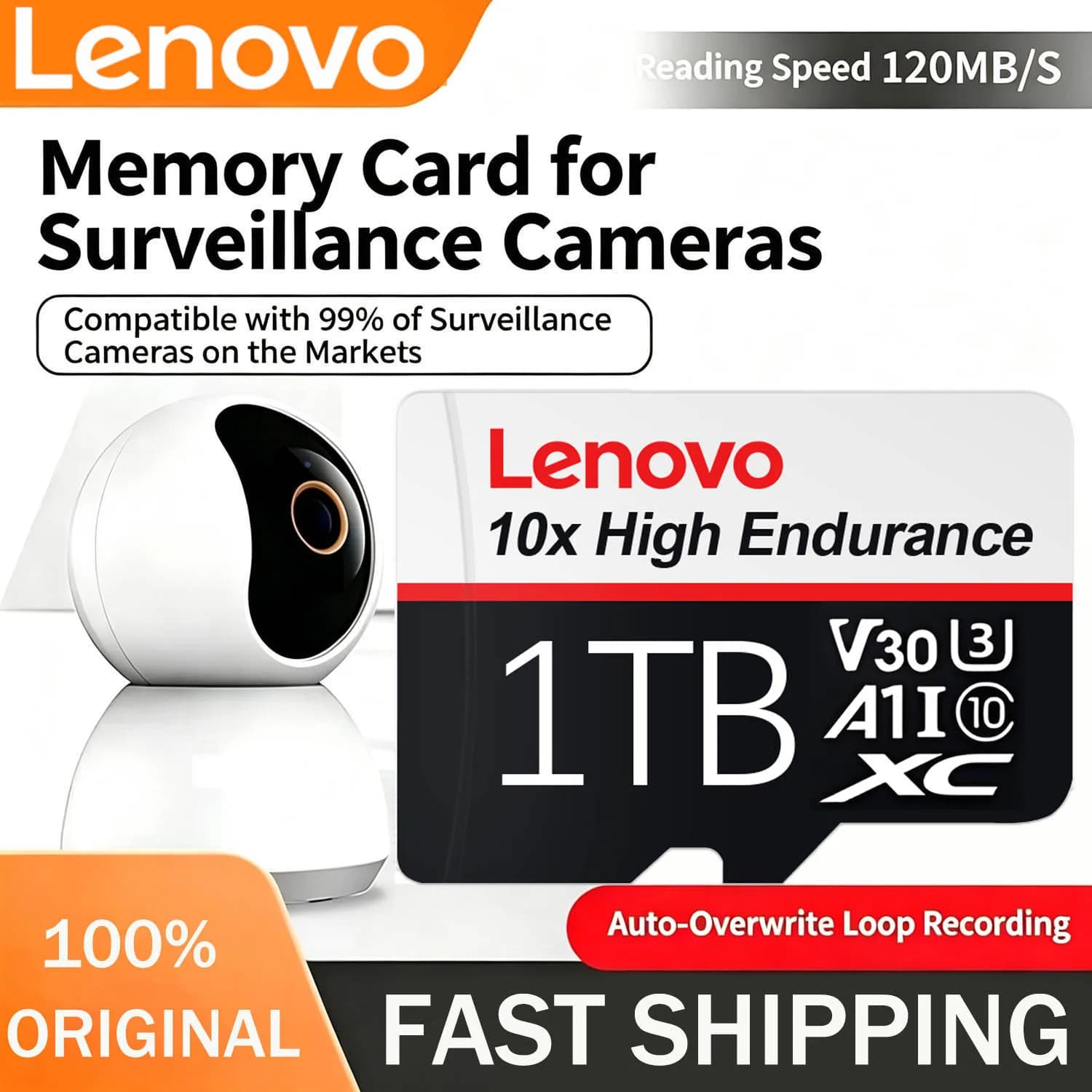 NEW Lenovo Memory Card 128GB 256GB 512GB Mini SD Card MicroSD C10 TF Flash Card 64GB cartao de memoria for Smartphones Camera