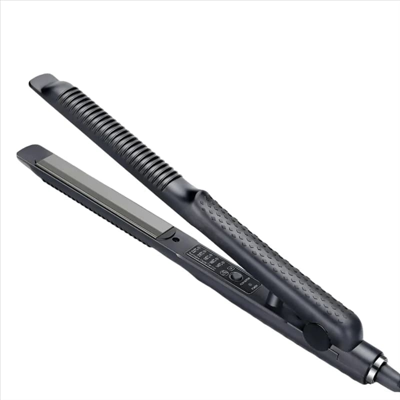 BAAO-Hair Styling Appliances Hair Straightener Electric Tongs Straight Roll Dual Purpose Five-Speed Temperature Adjustment EU Pl