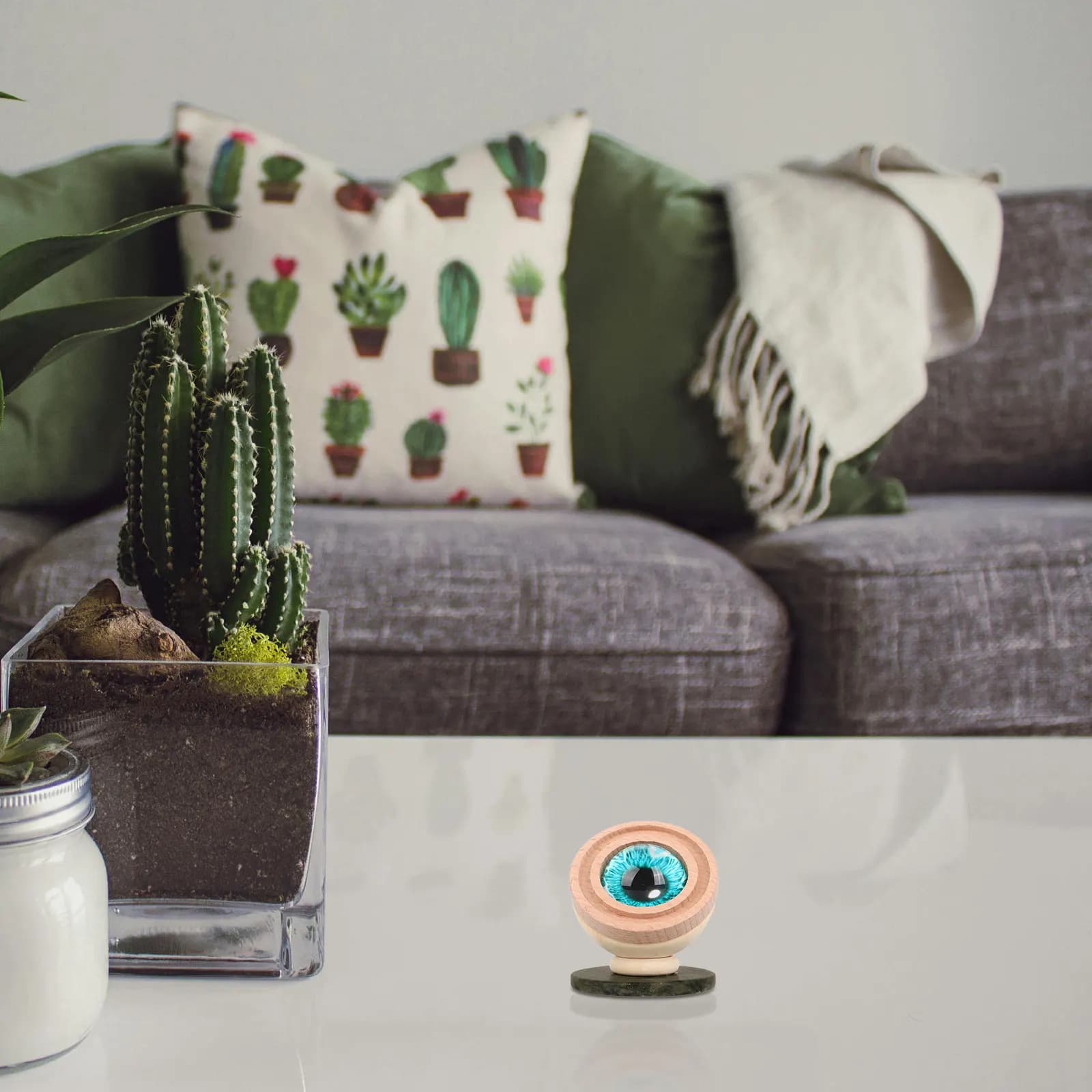 Diffusore di Aromi in Legno con Ampia Apertura per Oli Essenziali, Decorativo per Ufficio, Auto, Soggiorno e Camera da Letto