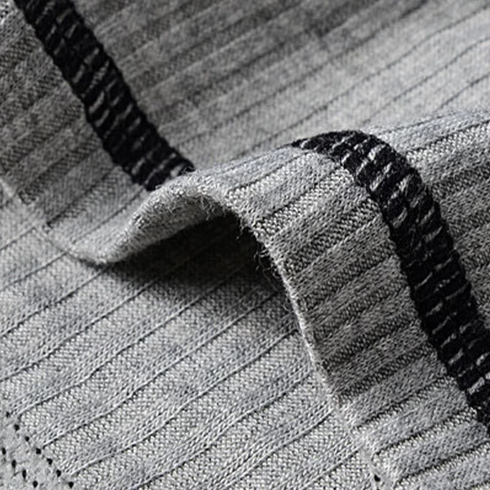 Pantaloncini boxer a costine moda uomo in tessuto modale Biancheria intima traspirante a vita bassa Mini boxer Custodia rigonfia Mutandine sexy
