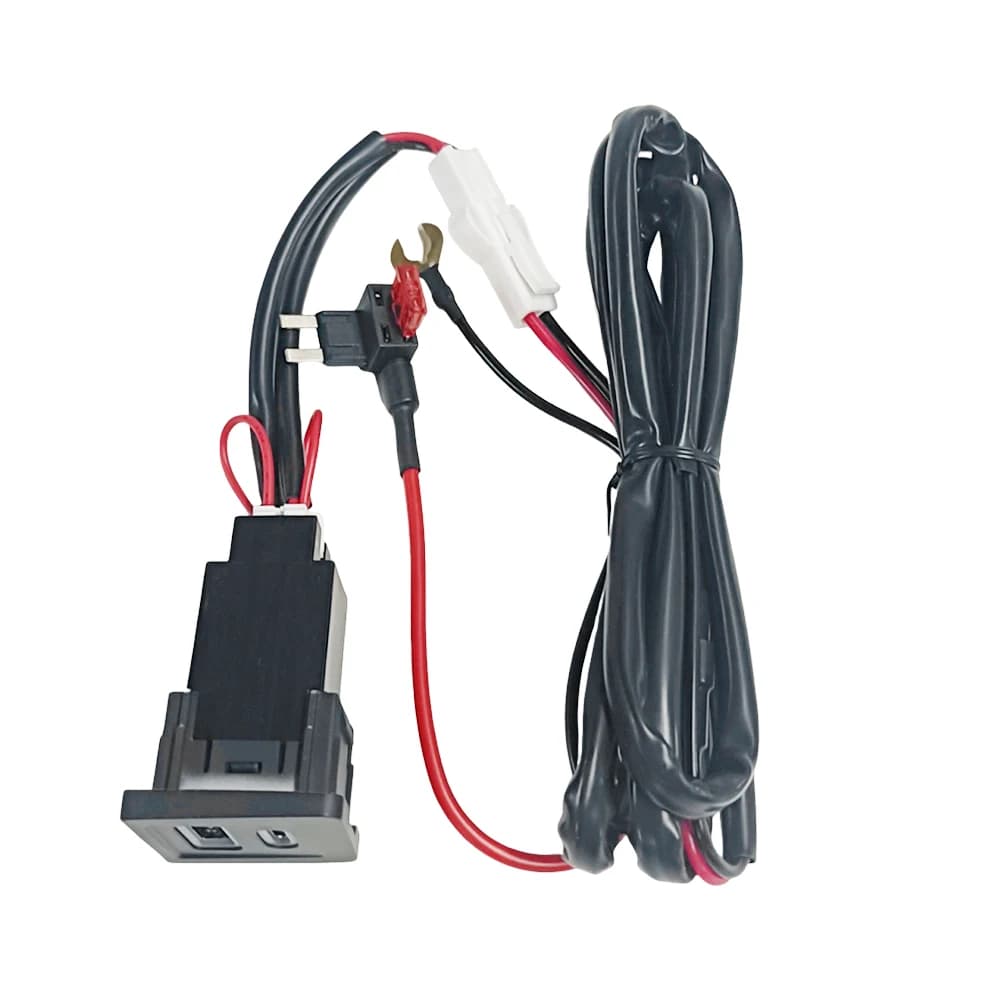 Presa per caricabatteria da auto doppia USB tipo C PD + QC3.0 Caricabatteria da auto USB C Adattatore per telefono automatico a ricarica rapida per VW Multivan T5 2003-2015