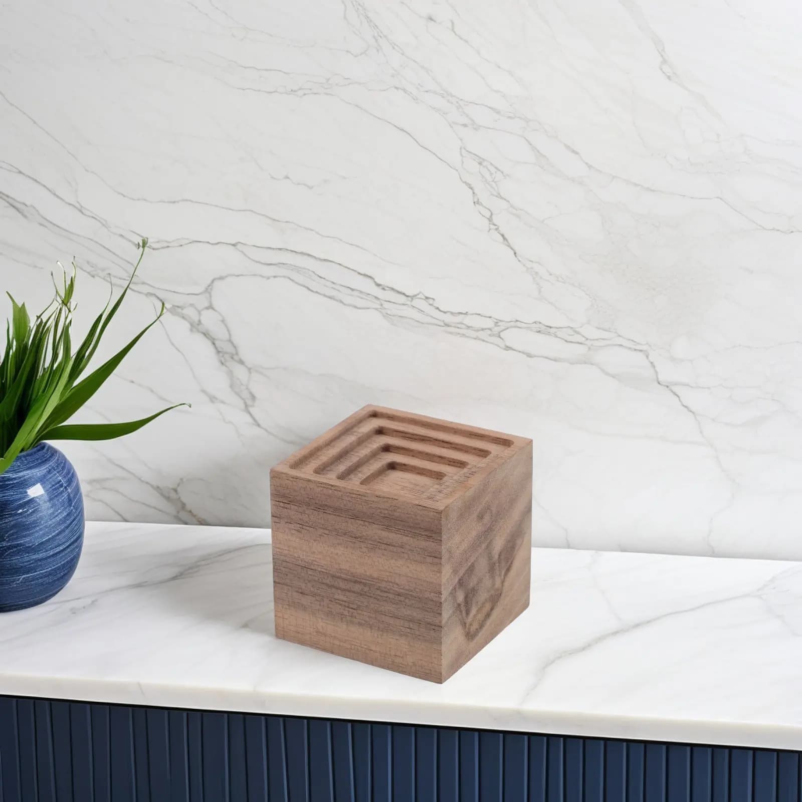 Walnut Wood Essential Oil Diffuser Natural Small Home Office Decor Desk Air Freshener Waterless Fragrance Diffuse Ornament