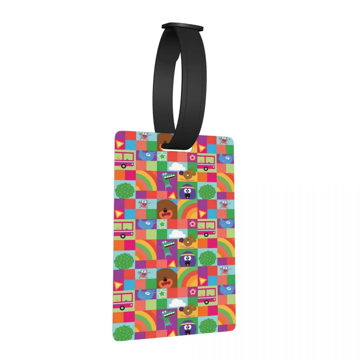 Etichette per Bagagli Hey Duggee per Adolescenti, Accessori per Valigie, Targhette per Bagagli da Viaggio, Porta Etichette con Nome e Indirizzo