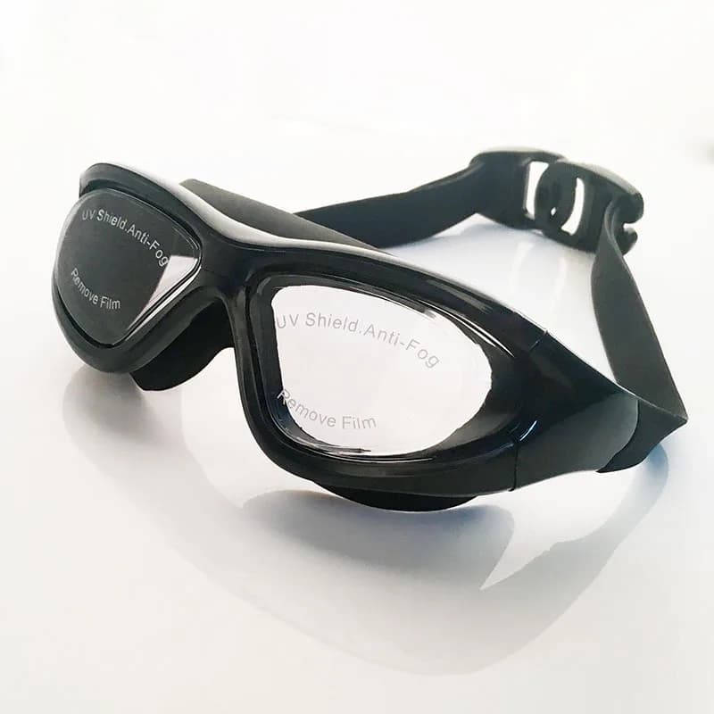 2022 adult swim glasses HD Antifog galvanic swim glasses large box lenses swimming equipment wholesale