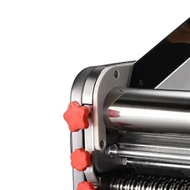 Electric Noodle Press Machine Stainless Steel Desktop Pasta Dumpling Maker Commercial Dough Roller Kneading Noodle Machine