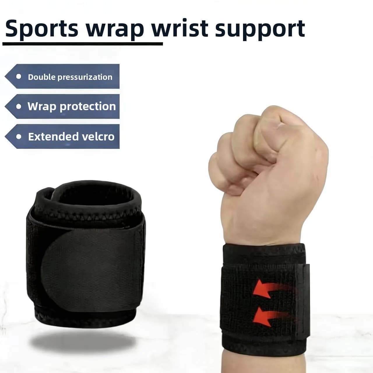Accessori da Palestra: Fasce da Polso Ortopediche, Protezioni per Polsi, Guanti Sportivi per Artrite, Fascia di Supporto, Attrezzatura di Sicurezza per Fitness
