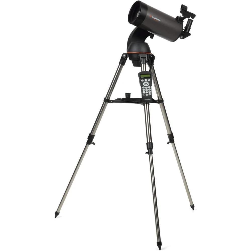Telescopio compatto computerizzato con design Maksutov-Cassegrain e allineamento automatizzato
