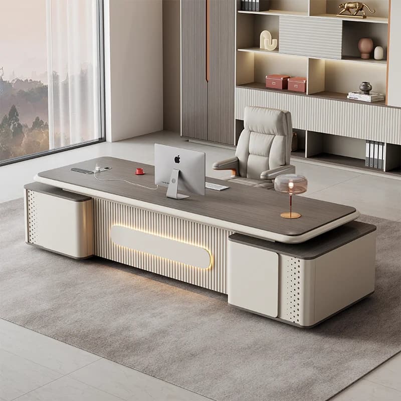 Gaming Computer Straight Row Table Seating Chair Modern Gaming Corner Office Desk L Shaped Sedentary Home Auxiliary Furniture