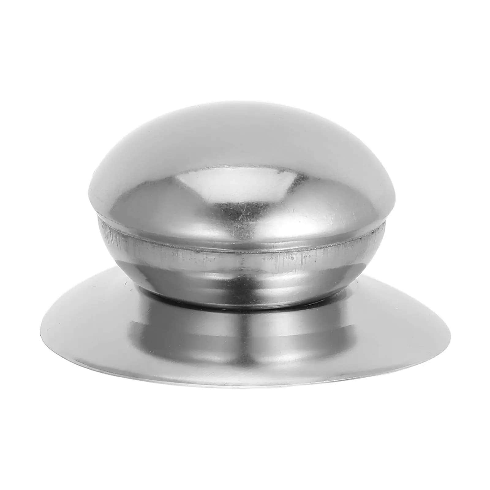 1Pcs Stainless Steel Pot Lid Cover Replacement Knob Handle Dishwasher Safe Non-Stick Universal Fit for Kettle Frying Pan