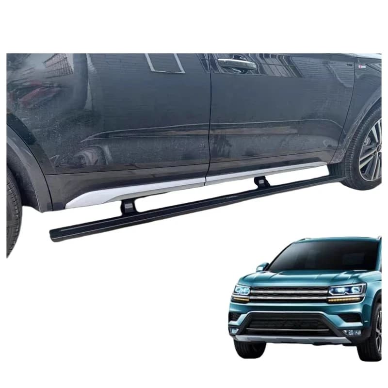 Electric Running Boards Retractable Aluminum Alloy For VW Tharu Taos SUV Side Steps With Carry Bag