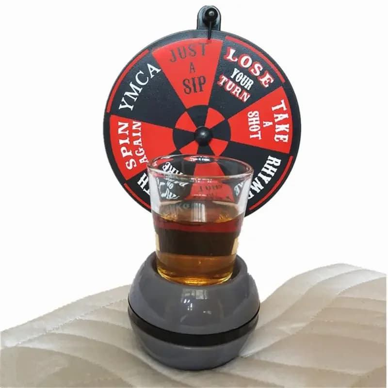 Gioco Spin Lucky Wheel Party Arrow Board s Strumento creativo per bar giradischi per bevande in famiglia