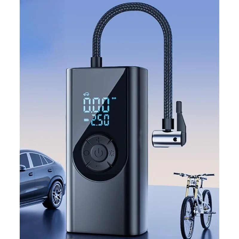 Pompa Compressore Portatile per Esterni in Offerta Speciale, Gonfiatore Digitale Automatico per Pneumatici Auto