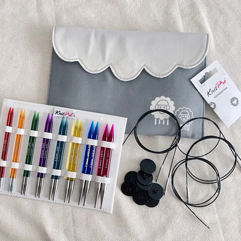 New Arrival Knitpro Trendz Acrylic Interchangeable Needles Set