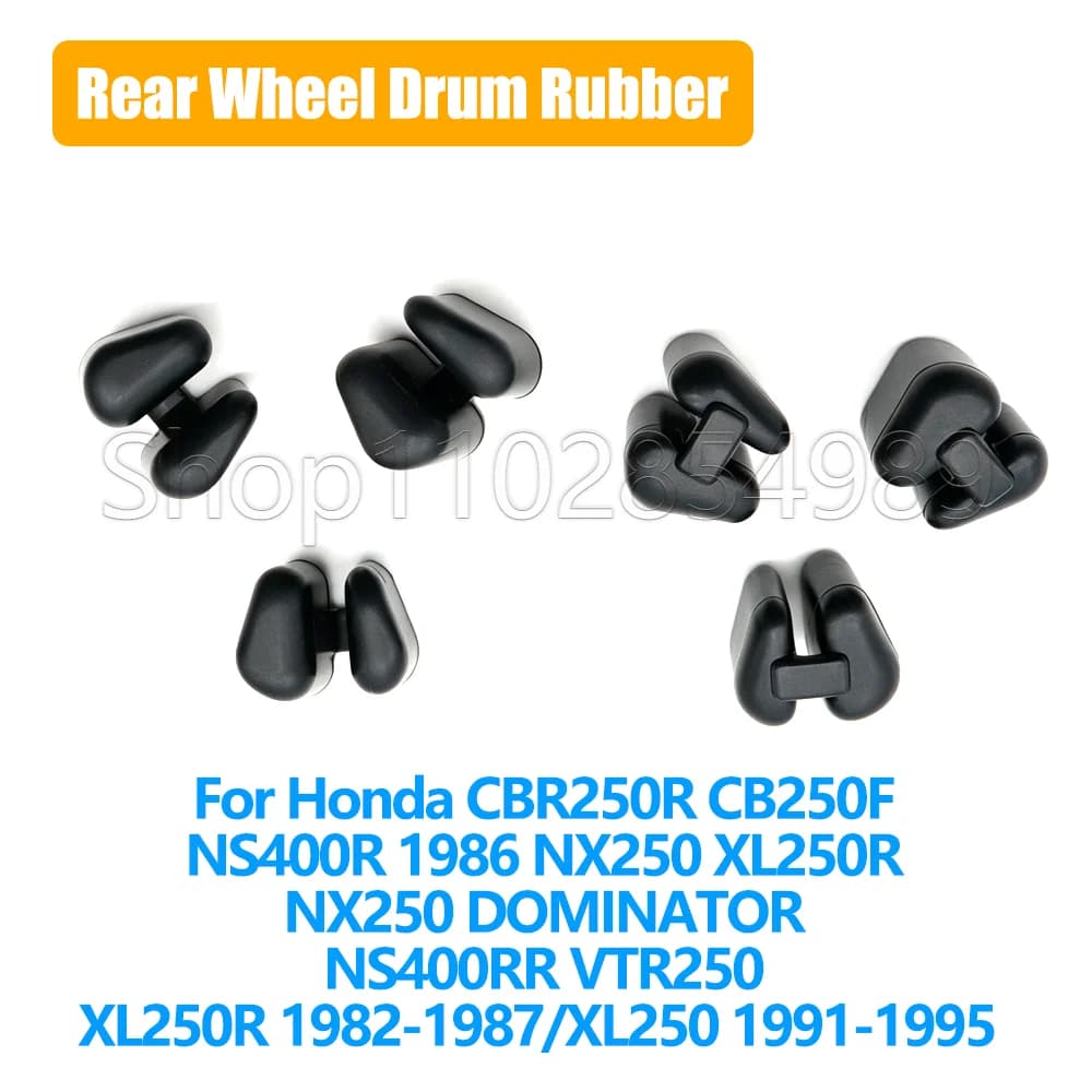 Per Honda CBR250R CB250F NS400R NX250 DOMINATOR XL250R NS400RR VTR250 XL250 Ammortizzatore Mozzo Ruota Posteriore Moto in Gomma