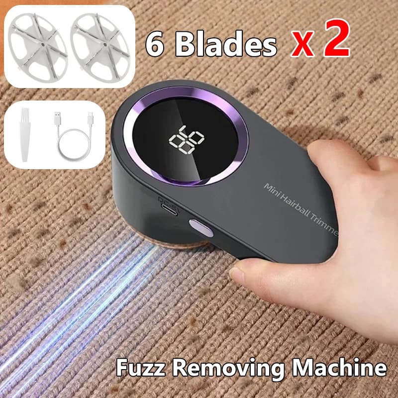 Rasoio per vestiti per la casa Levapelucchi in tessuto Fuzz Elettrico Fluff Lama per spazzola portatile Trimmer professionale ricaricabile per palline di pelo