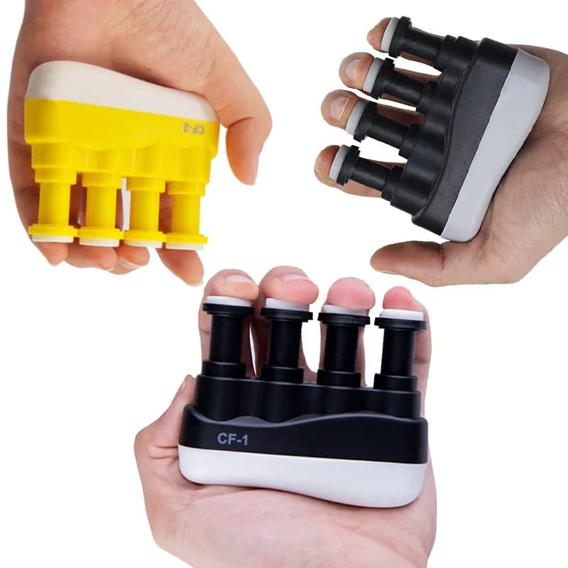 1pc per bambini adulti chitarra portatile allenamento per le dita pianoforte basso ukulele violino sax allenatore per le dita accessori per strumenti musicali