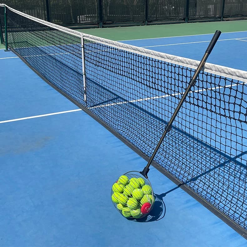 Raccoglitore di palline da tennis Raccoglitore di palline da tennis portatile Pickleball Raccoglitore di palline da tennis