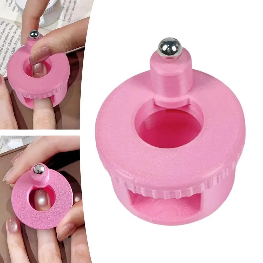Strumento Magnetico per Nail Art Effetto Occhio di Gatto, Magnete Rotante a 360° per Smalto Gel, Design Professionale da Salone con Modalità Regolabili