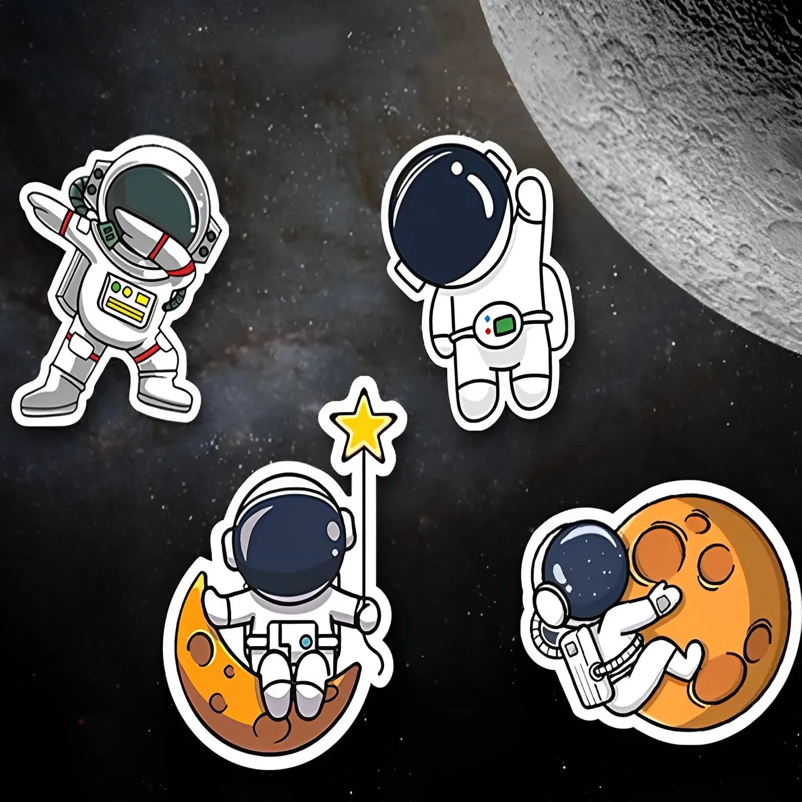 Perfume for Auto hanging cute astronaut rearview mirror for Auto hanging piece perfume interior decoration for Auto accessories