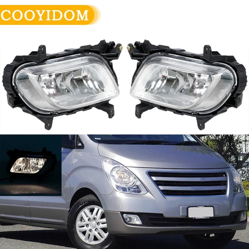 Per Hyundai i800 H1 iMax G Starex 2015 2016: Gruppo Fendinebbia Anteriore Alogeno con Luce di Segnalazione