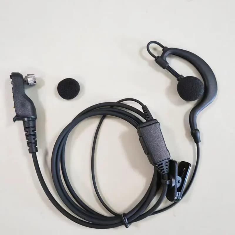 Compatibile con i walkie-talkie Hytera AP510, AP580, BP560, BP510, cuffie con tubo Air Island