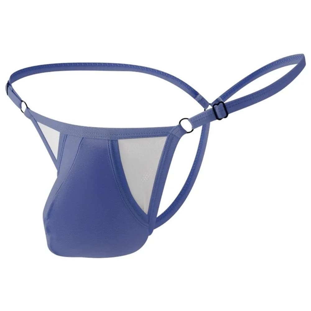 Slip Uomo in Seta Ghiaccio Morbida Regolabile a Vita Bassa, Mutande Intimo Maschile Estivo