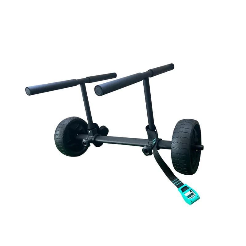 Rimorchio per kayak Cremagliera in alluminio Canoa pieghevole SUP Paddle Board Carrello per kayak Tavola da surf Rimorchio per barca sull'oceano