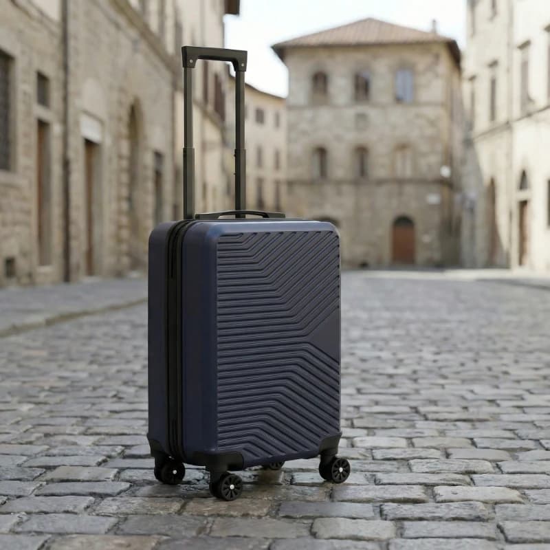 ABS Travel Luggage 20 Inch Hard Case 360 Silent Spinner Wheels Wear Resistant for Business Travel