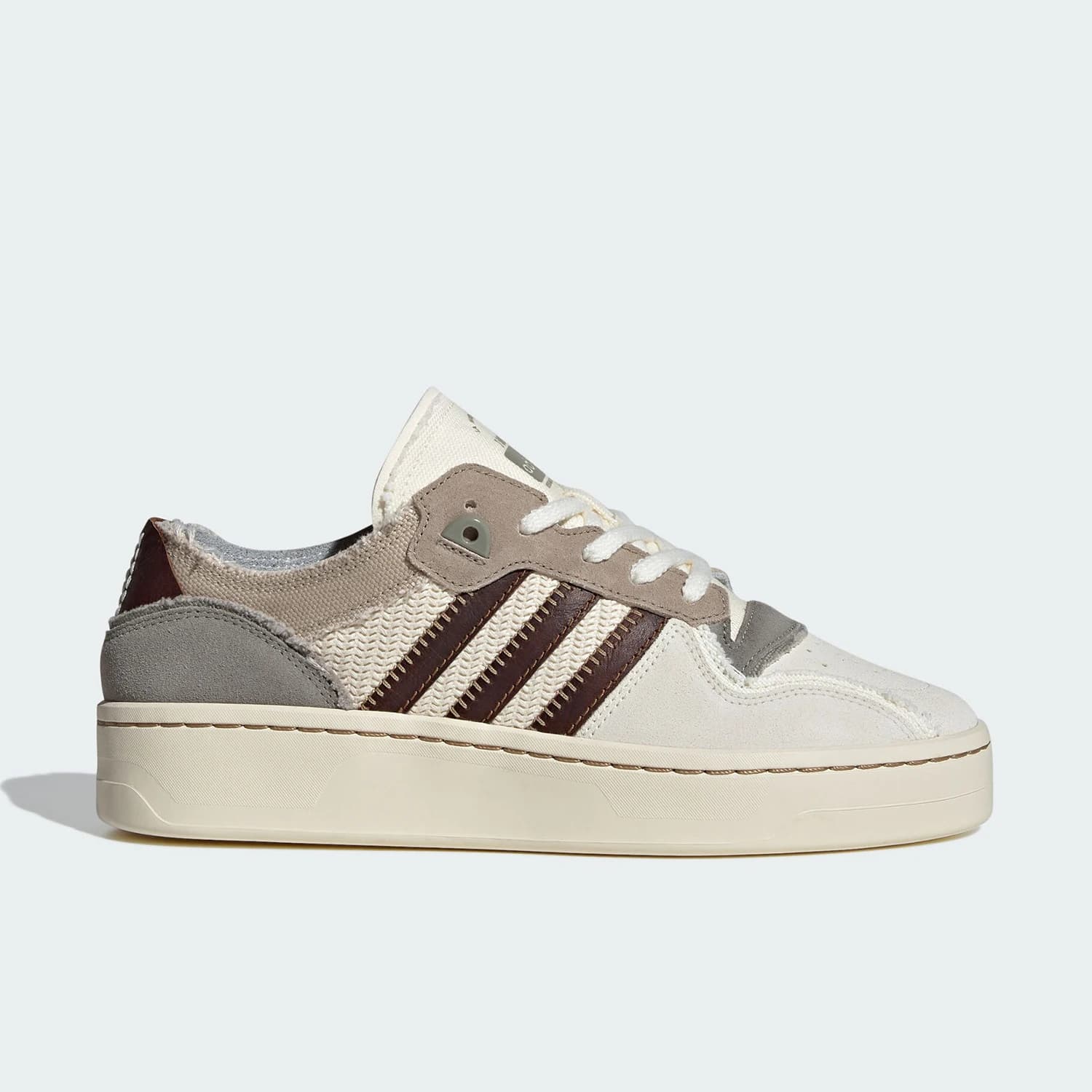 Adidas Official Genuine Trefoil Unisex Classic Thick-Sole Sports Sneakers ID6273